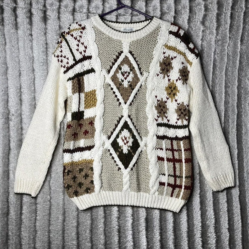 Vintage Margules‎ Knitted Pullover Sweater